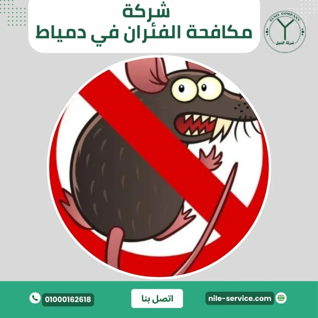شركة مكافحة الفئران في دمياط