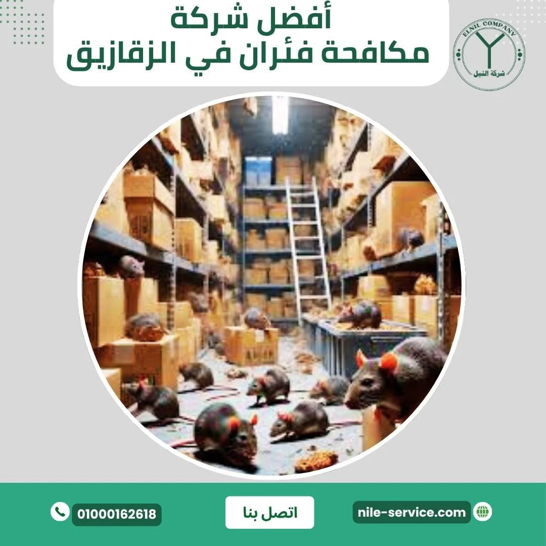 أفضل شركة مكافحة الفئران بالزقازيق
