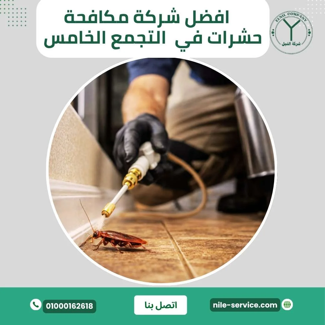 أفضل شركة إبادة حشرات في التجمع الخامس