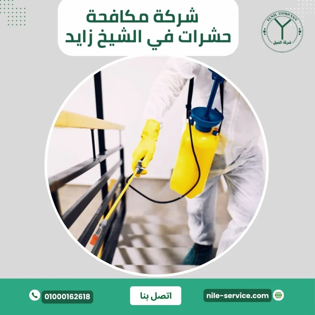 شركة مكافحة حشرات بالشيخ زايد